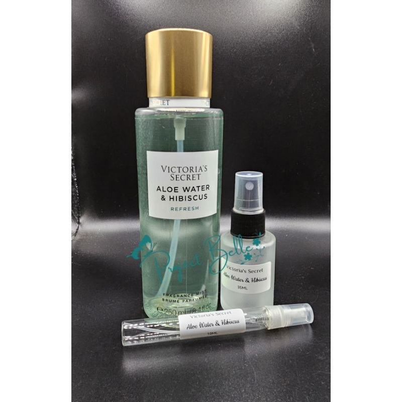 Victoria's Secret Aloe Water & Hibiscus 10ML/35ML | Shopee Philippines