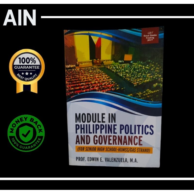 Module in Philippine Politics and Governance (For Senior High School ...