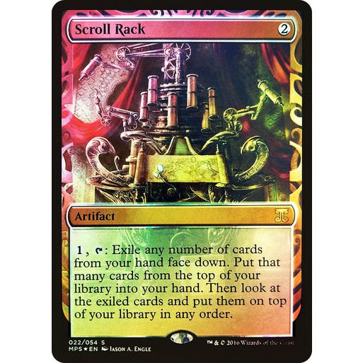 MTG Proxy Card - Scroll Rack (Foil) | Kaladesh Inventions (MPS ...