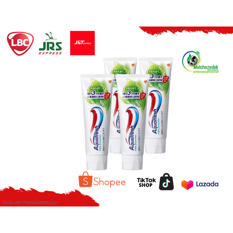 AQUAFRESH TOOTHPASTE TRIPLE CARE JAPAN Shopee Philippines