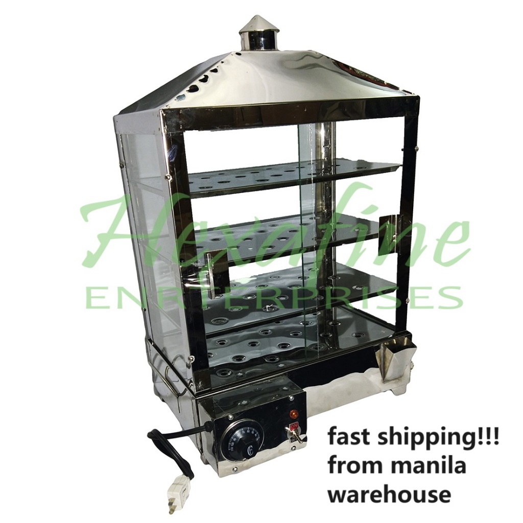 Siopao Siomai Electric Steamer with Automatic Temperature Controller