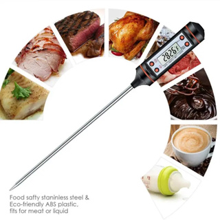 ThermoPro TP510 Waterproof Digital Candy Thermometer with Pot Clip, 8 Long  Probe Instant Read Food Cooking Meat Thermometer for Grilling Smoker BBQ