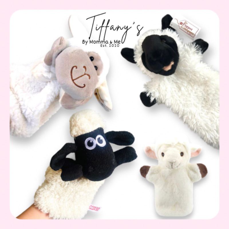 Sheep puppet / Lamb hand puppet / Realistic sheep Shopee Philippines