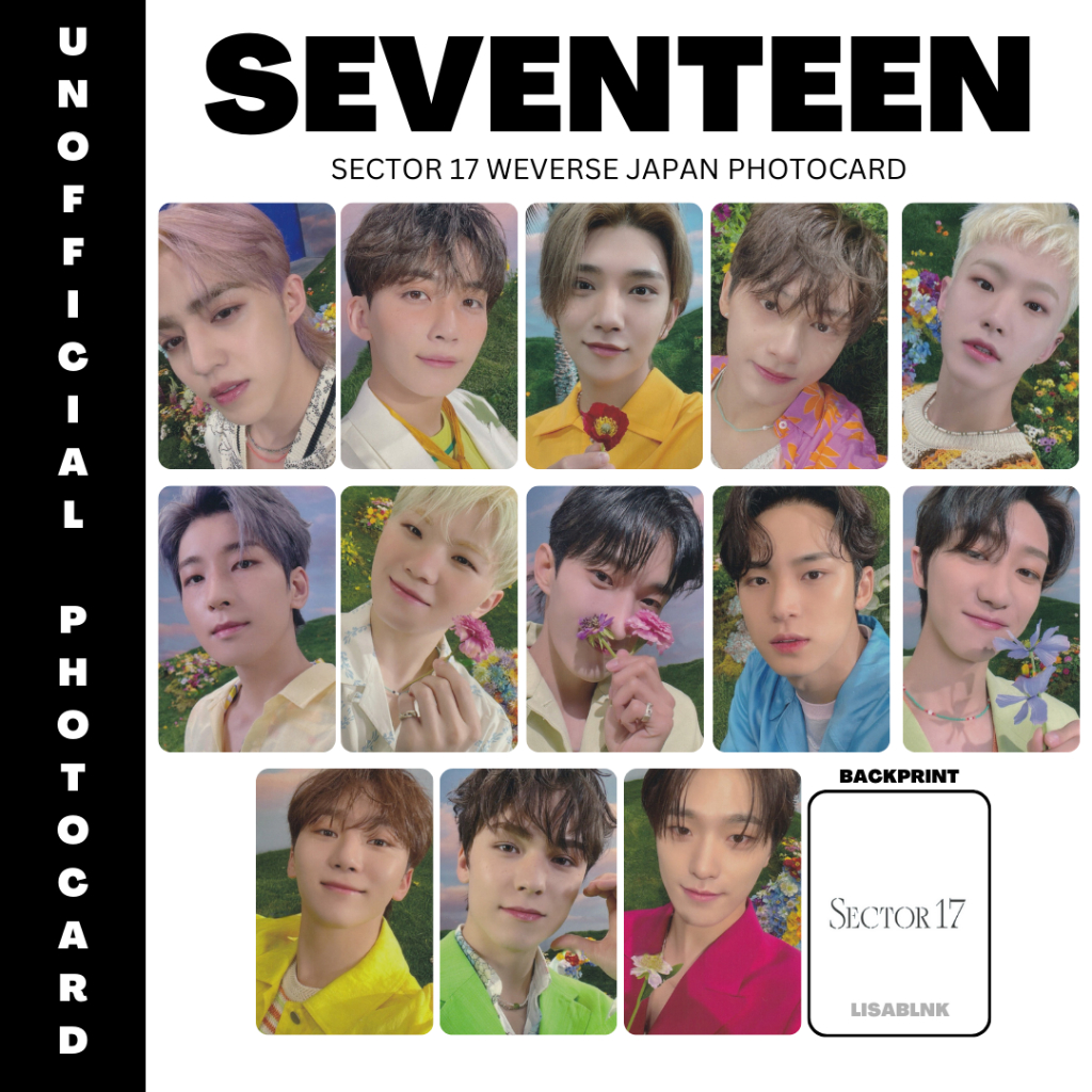 SEVENTEEN offers wonwoo photocard/ Sector 17 Weverse ver