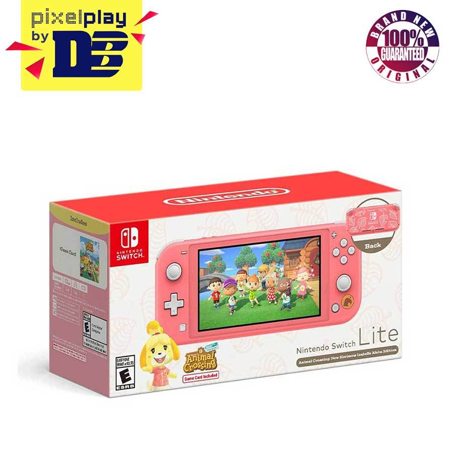 Nintendo switch lite on sale animal crossing game