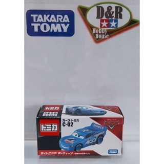 TAKARA TOMY Tomica Cars C-02 Lightning McQueen (Dinoco Type)