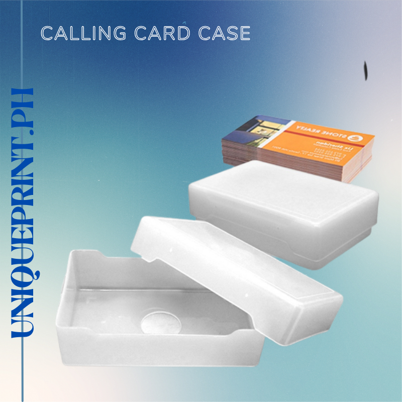 Calling Card Case Clear 10cm x 6cm (20-50 pcs per order) | Shopee ...