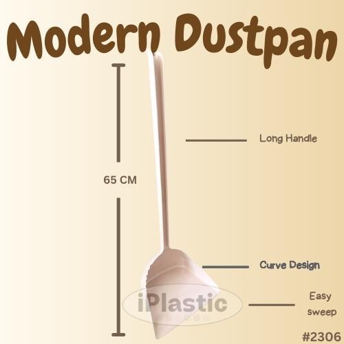 iPlastic. Dustpan plastic colored modern design 19x25x65cm Non rigid ...