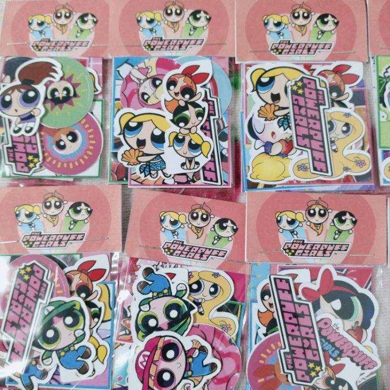 10pcs Powerpuff Girls Stickers | Shopee Philippines