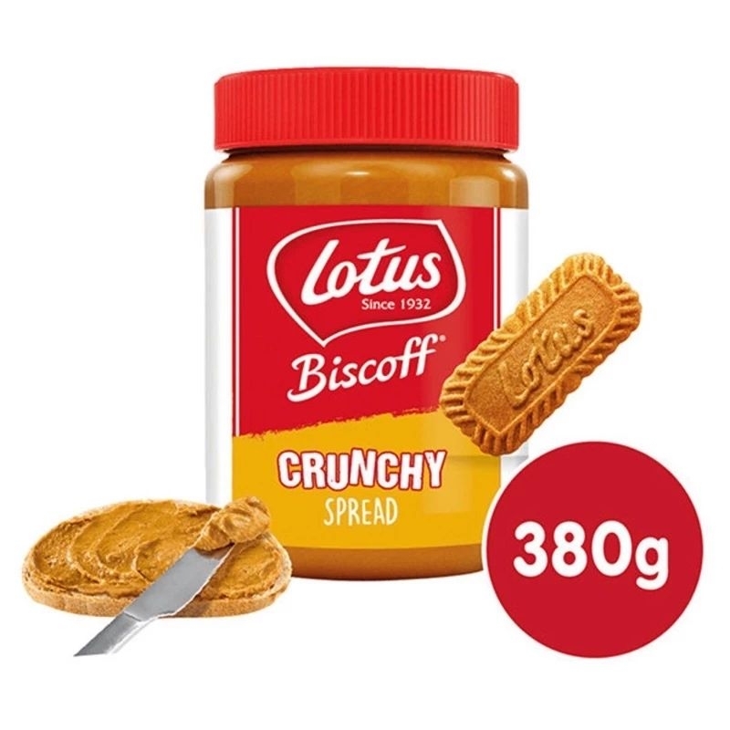 Lotus Biscoff Cookie Butter Spead Crunchy/Original 200g/380g Shopee