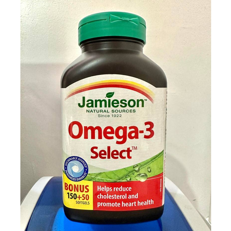 Jamieson Omega3 Select Helps Reduce Cholesterol from Canada (2026 EXP