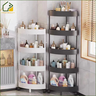 4 Layers /5 Layers Bathroom Shower Corner Storage Rack Wall Shelf