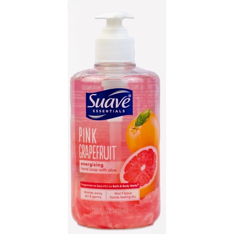 Suave Hand Soap Pink Grapefruit 400ml Shopee Philippines