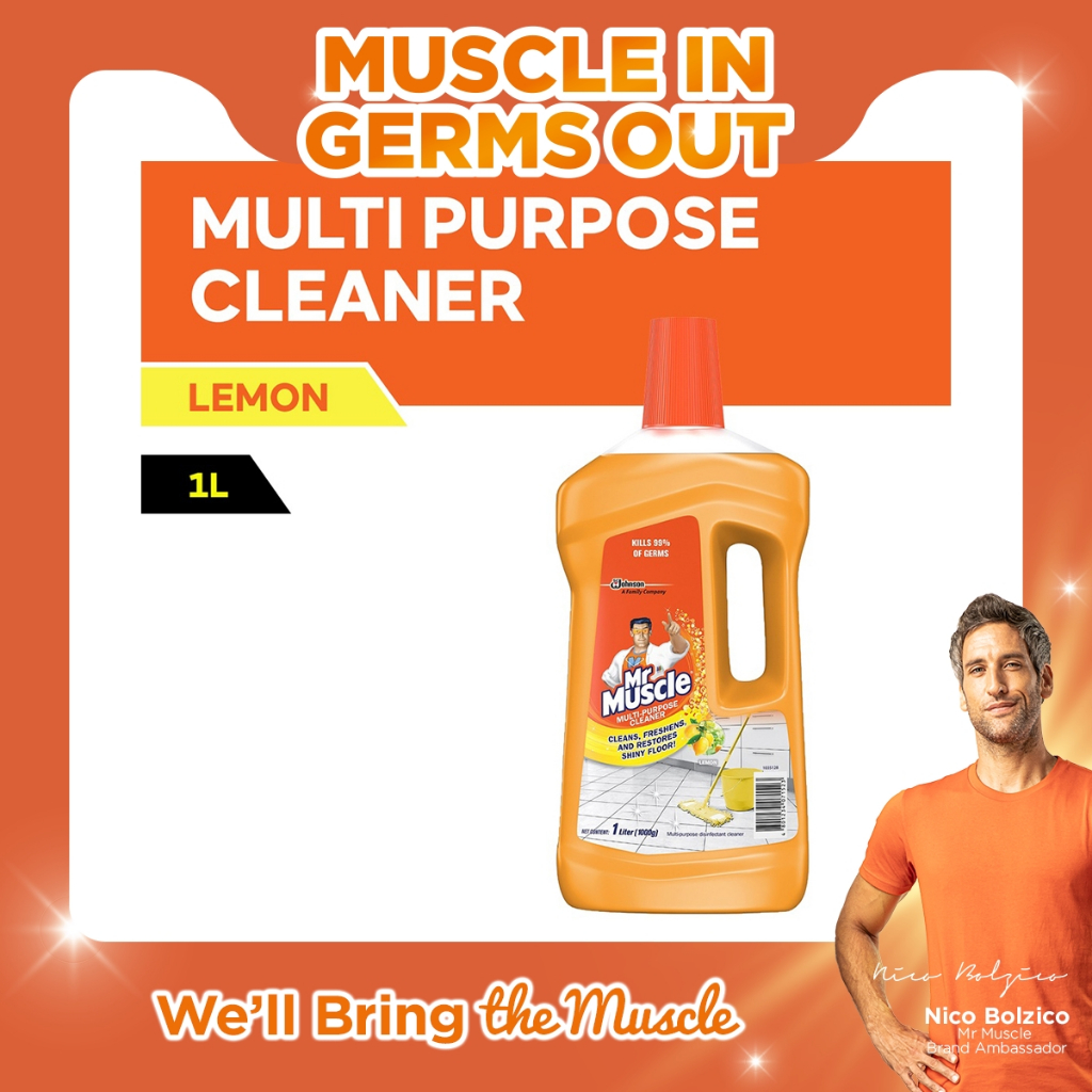 Mr. Muscle All Purpose Cleaner 1L Fresh Lemon Shopee Philippines