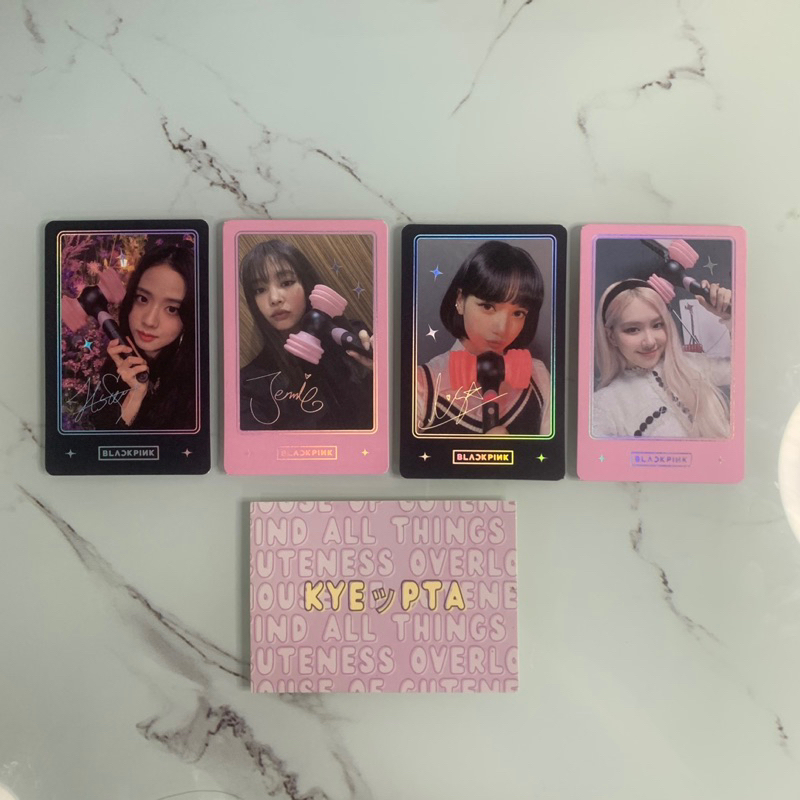 Official BLACKPINK Lightstick Version 2 POB Photocard | Shopee Philippines