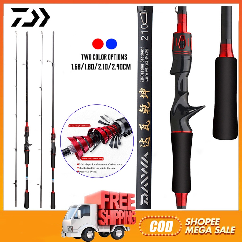 Fishing Rod Ultralight Carbon Fiber Fishing Saltwater Freshwater