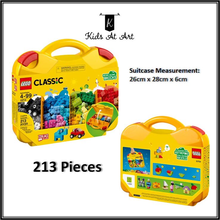 LEGO Classic Creative Suitcase 10713, Building Blocks