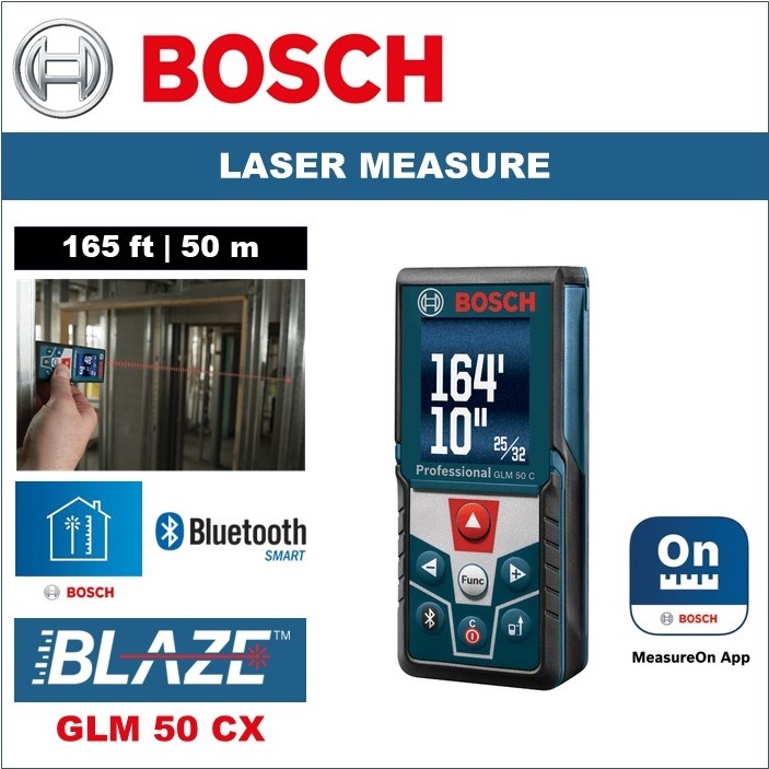 Bosch blaze deals glm 50 cx