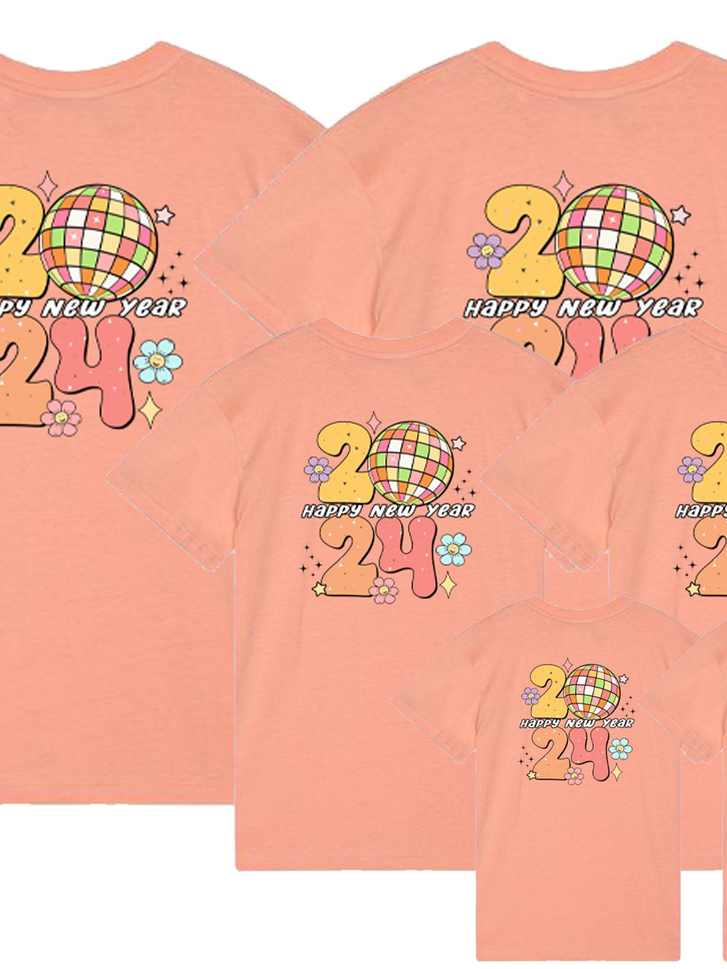 Apricot Crush Color Of The Year 2024 FAMILY TSHIRT | Shopee Philippines