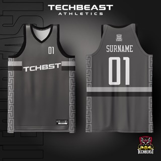 Gray and white store jersey