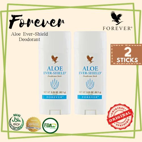 Forever Aloe Ever Shield Deodorant Stick (2 sticks) | Shopee Philippines