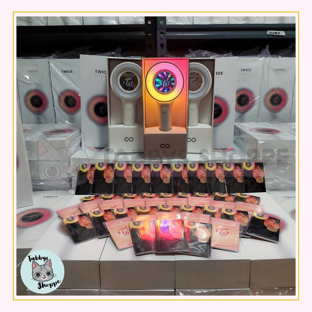 [ONHAND] TWICE Candy Bong Infinity Light Stick OFFICIAL SEALED w/ POB