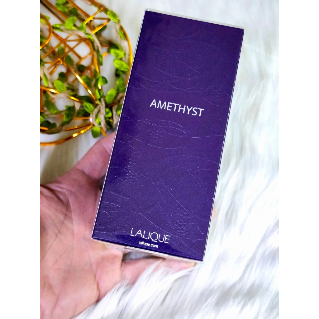 Lalique Amethyst 100ml Edp | Shopee Philippines