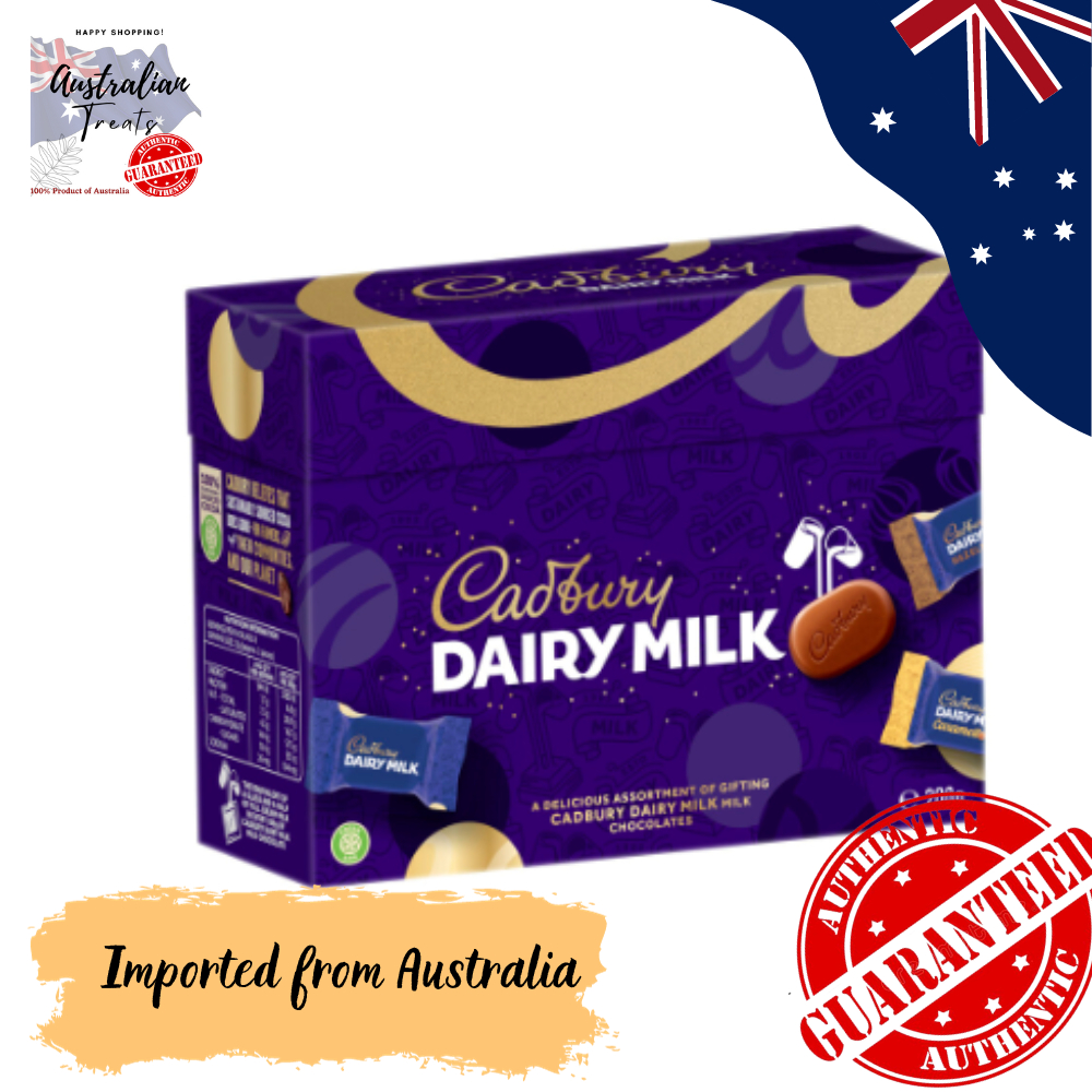 Cadbury Dairy Milk Chocolate Gift Box 220g Shopee Philippines