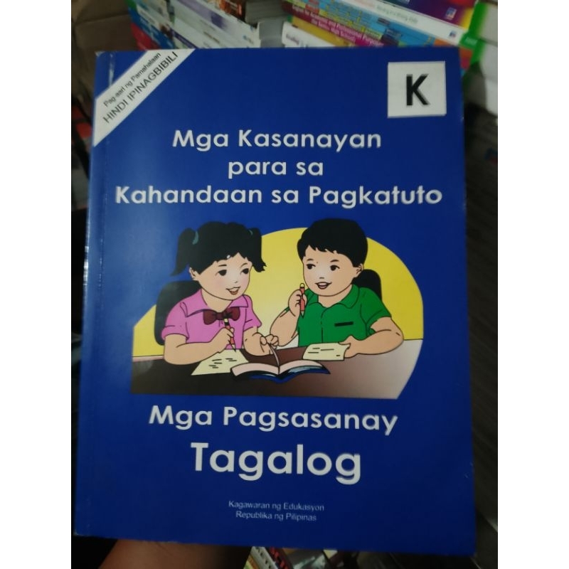 MGA KASANAYAN PARA SA KAHANDAAN SA PAGKATUTO (good as new | Shopee ...