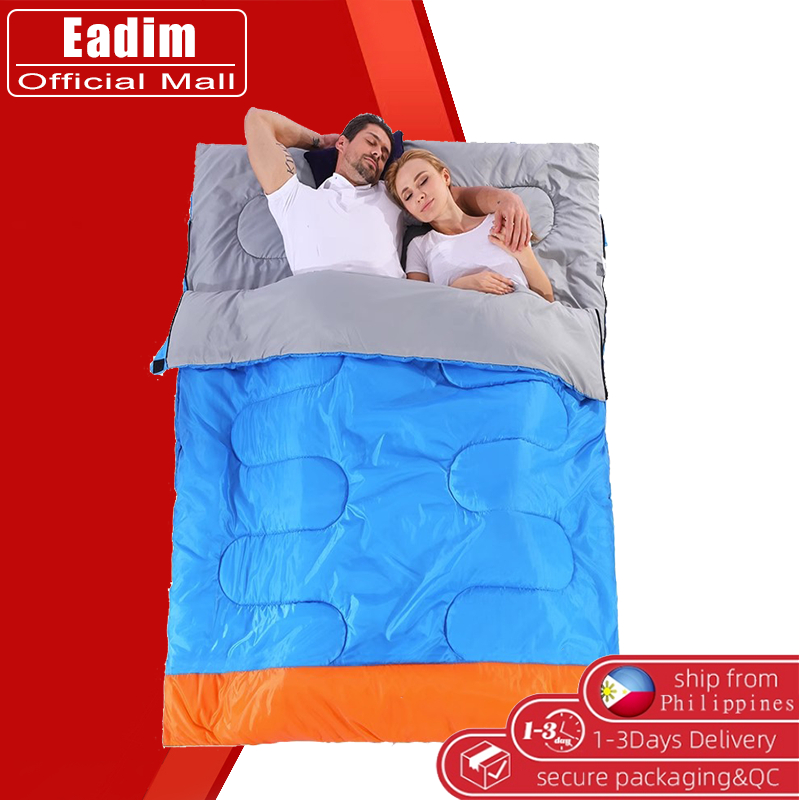 Double Sleeping Bag Couple Sleeping Bag Adult Outdoor Travel Warm