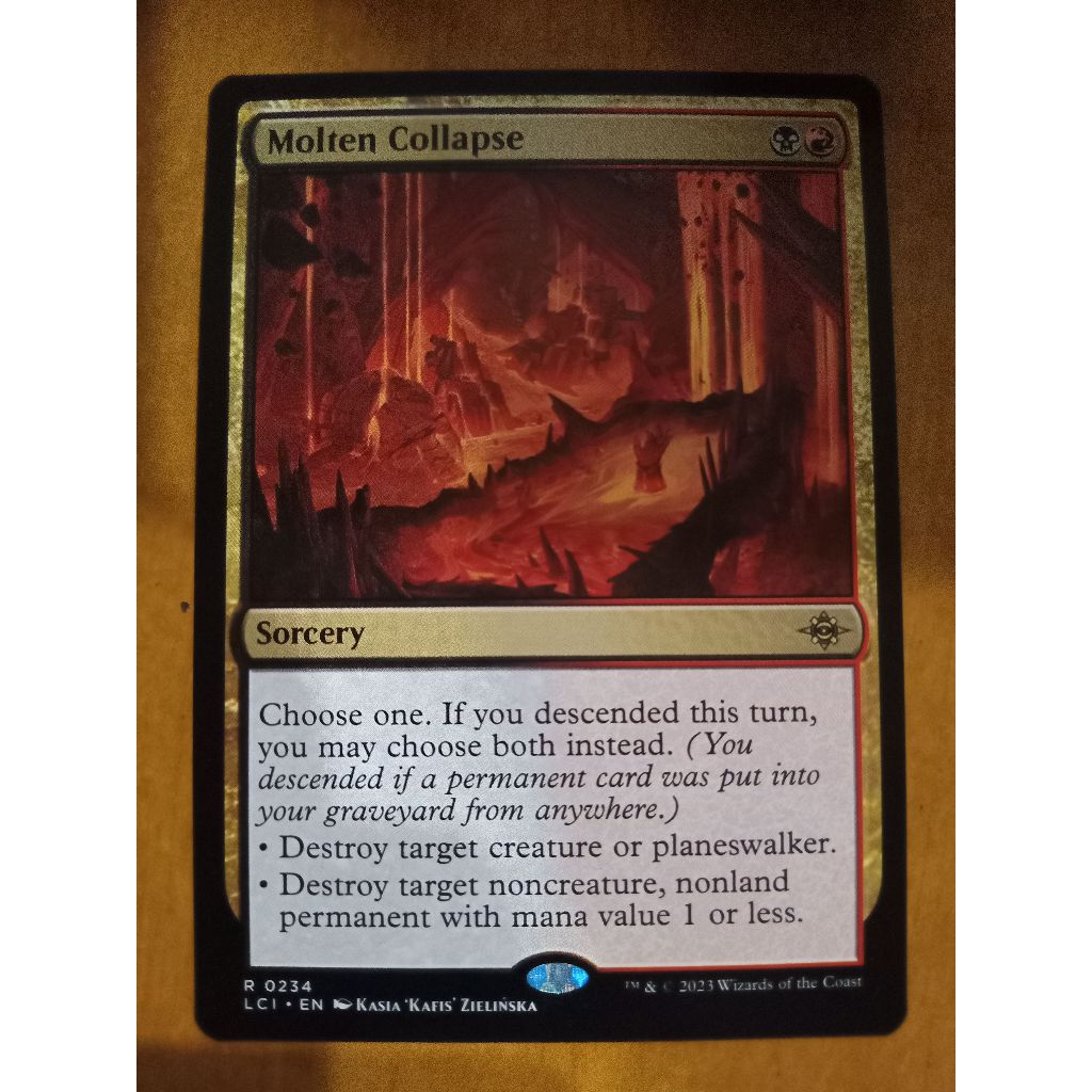 MTG Molten Collapse The Lost Caverns of Ixalan Magic the Gathering LCI ...