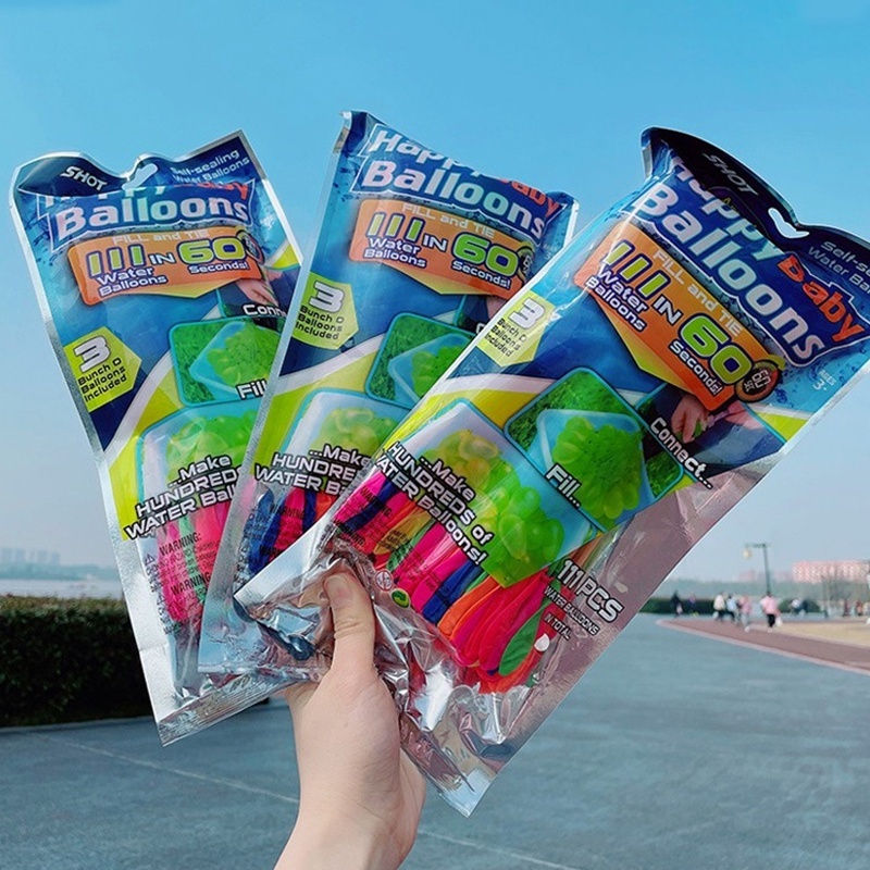 Magic Balloons Self-Sealing 111pcs 60seconds fast water injection set ...