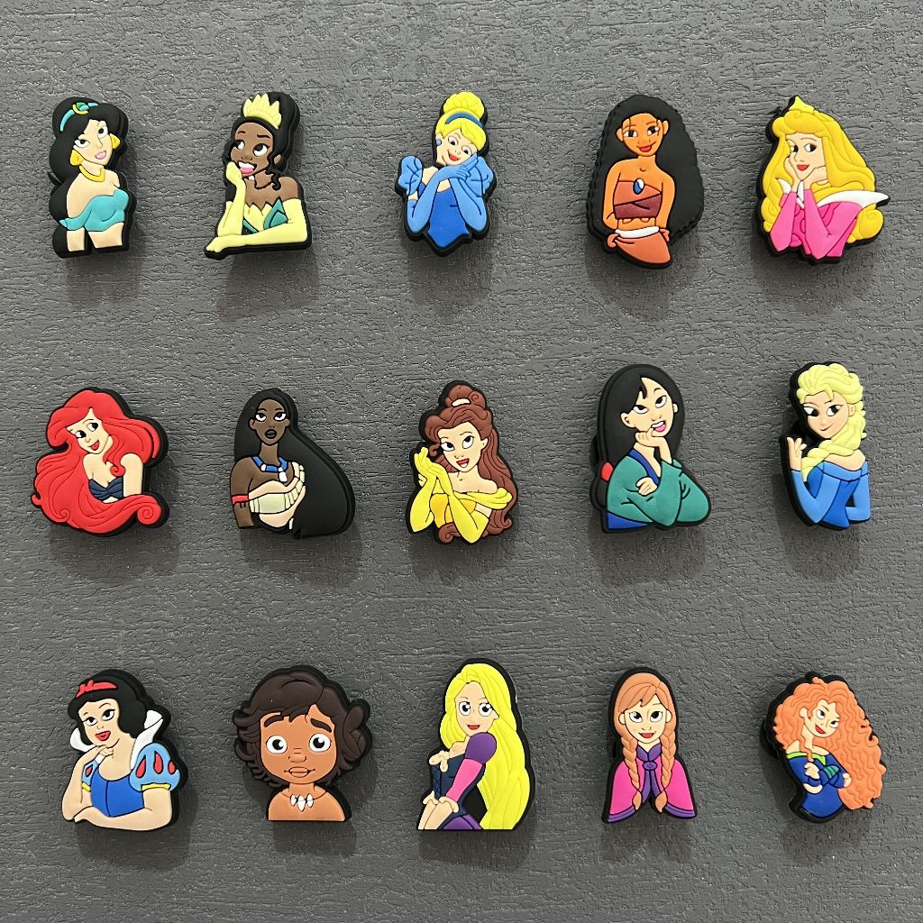 d-i-s-n-e-y series princess Shoes Accessories girl Jibbits for bag ...