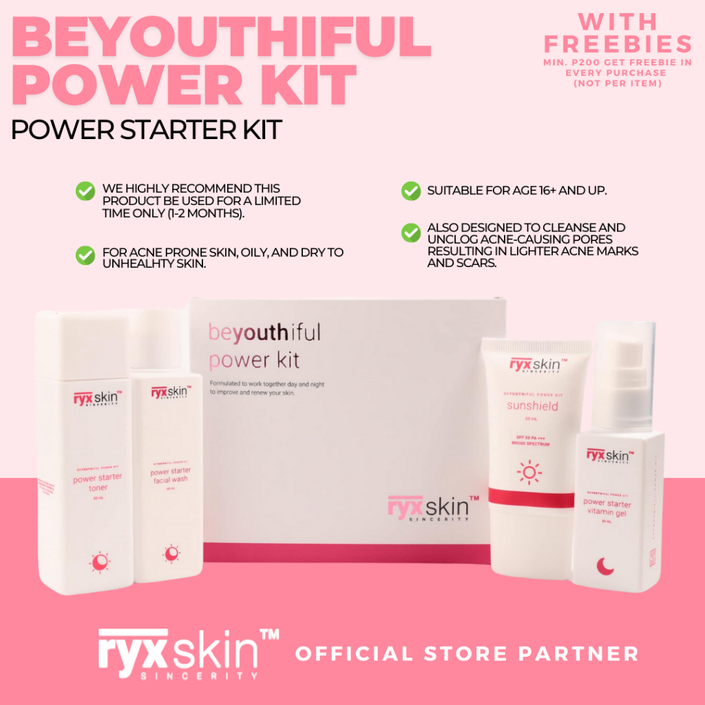 RyxSkin Beyouthiful Power Kit | Rejuvenating Starter Kit | Shopee ...