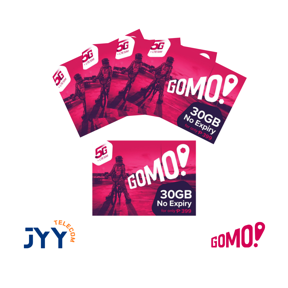 Gomo Sim 30gb No Expiry Shopee Philippines