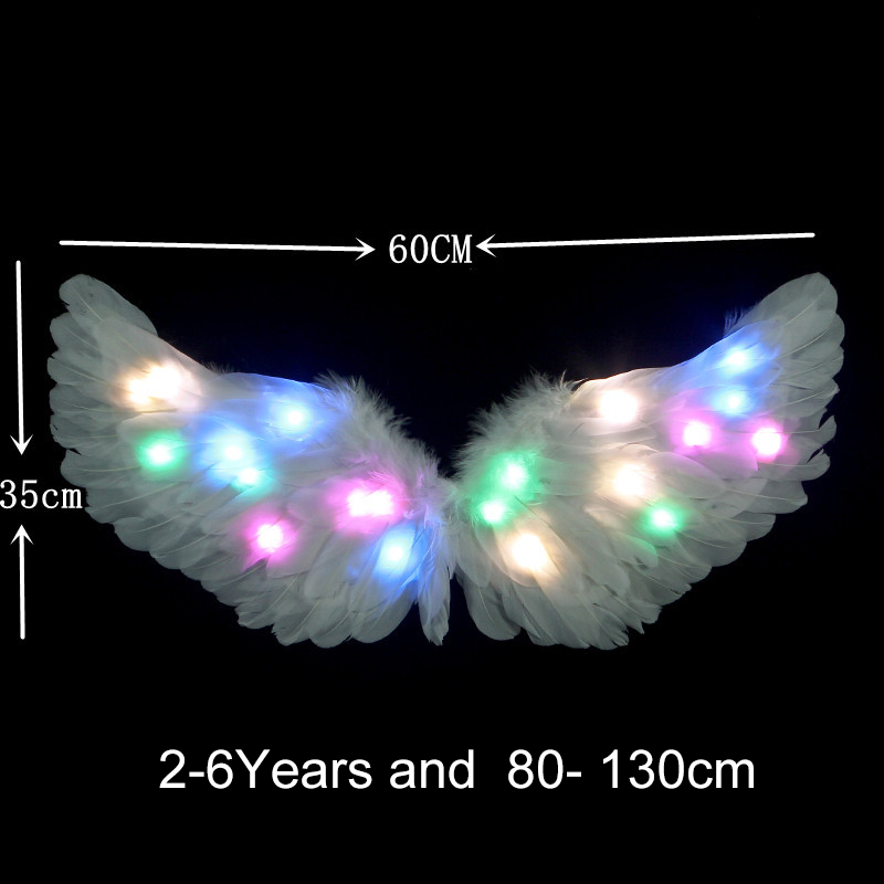 HNB Halloween Angel Wings Props Adult Flower Girl Catwalk Devil Wings