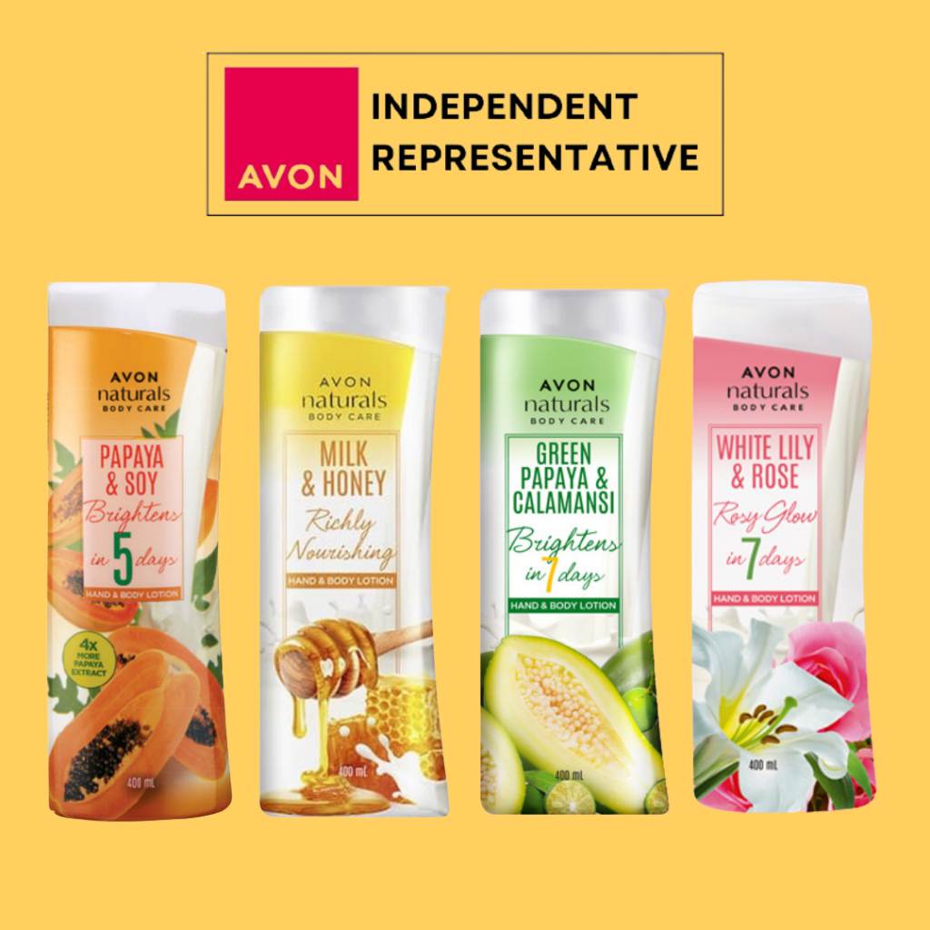 Avon Naturals Body Lotion 400 ml Shopee Philippines