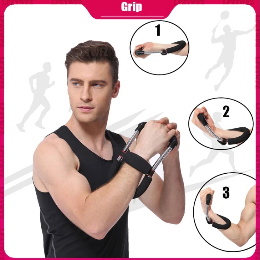 3050kg Hand Grip Arm Trainer Adjustable Forearm Hand Wrist Exercises
