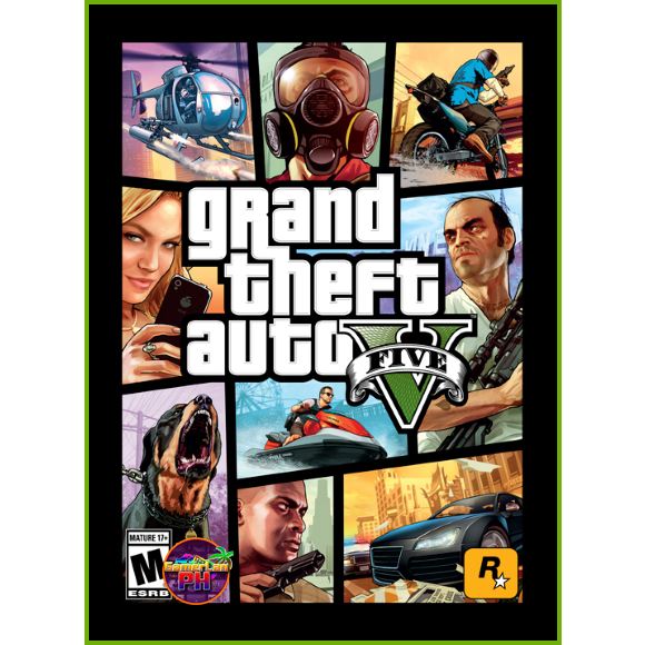 Jeu GTA 5 (Grand Theft Auto V) NEUF Pour Xbox Series X/S & One - Version PAL FR