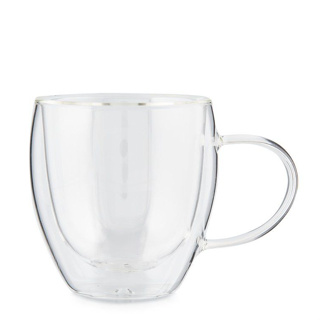 1pc Cute Bear Design Glass Cup With Handle For Coffee, Milk, Water