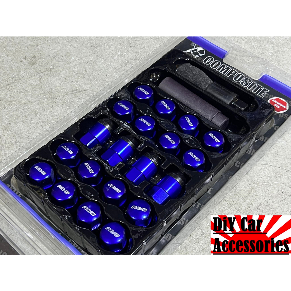 Rays Lugnuts Blue(Short Tip) | Shopee Philippines