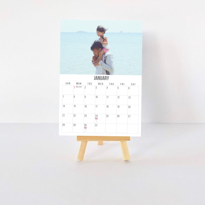 Personalized Desk Calendar 2024 Shopee Philippines