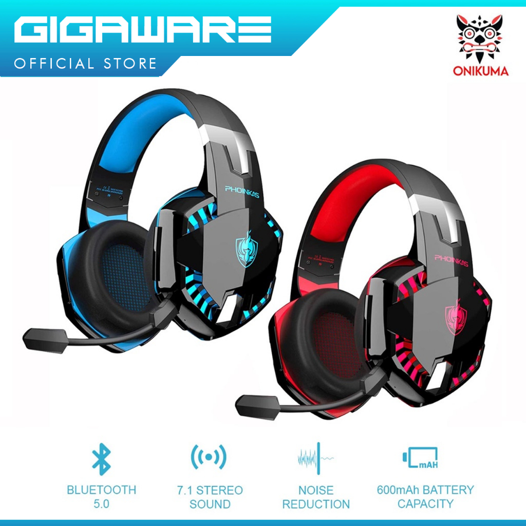 Phoinikas G2000 Bluetooth 5.0 Wireless Gaming Headset Dual Mode with