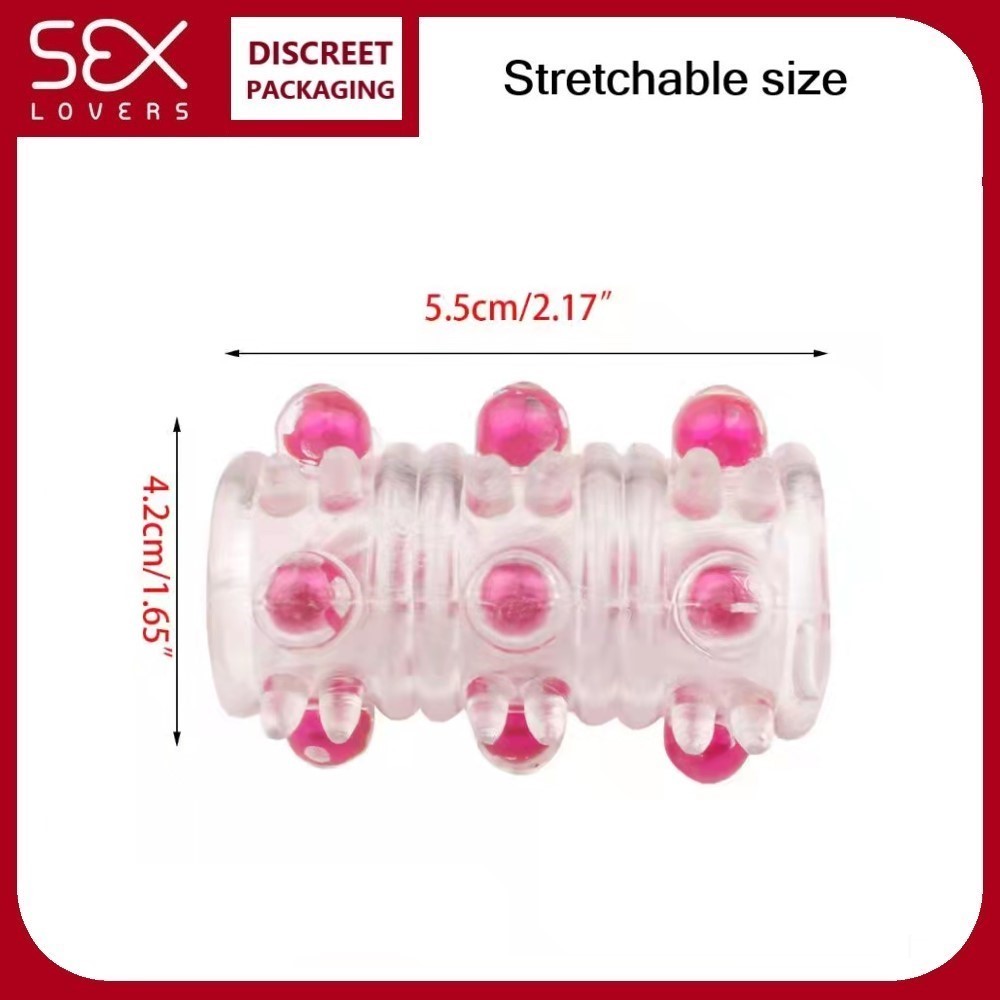 Silicone Penis Ring Longer Stronger Erection Enlarger Adult Sex Toys ...