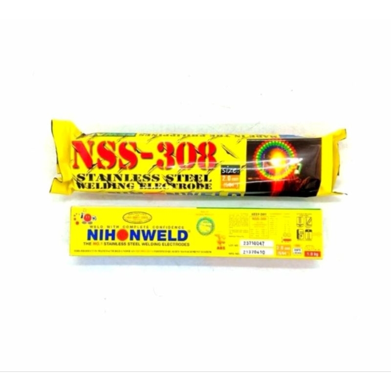 NSS308 Nihonweld Stainless Steel Welding Electrode Stainless Nihonweld