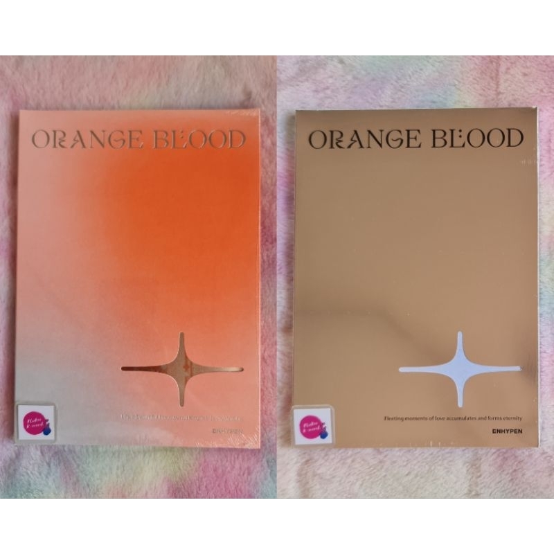 (Onhand/Sealed) ENHYPEN - ORANGE BLOOD [5th Mini Album] With Weverse ...