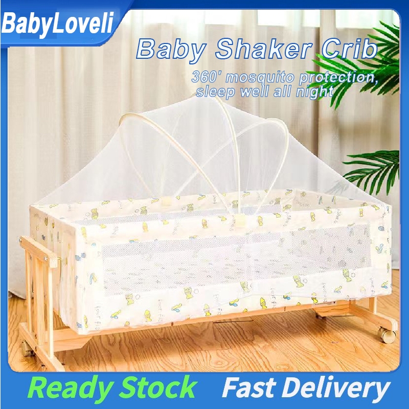 Baby shop shaker bed