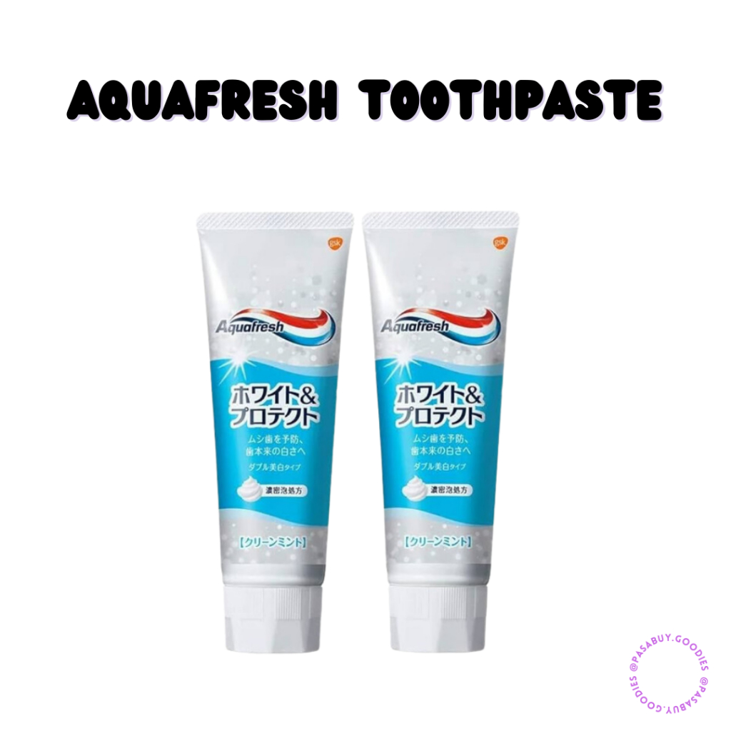 JAPAN Aquafresh Whitening Toothpaste 140g Shopee Philippines