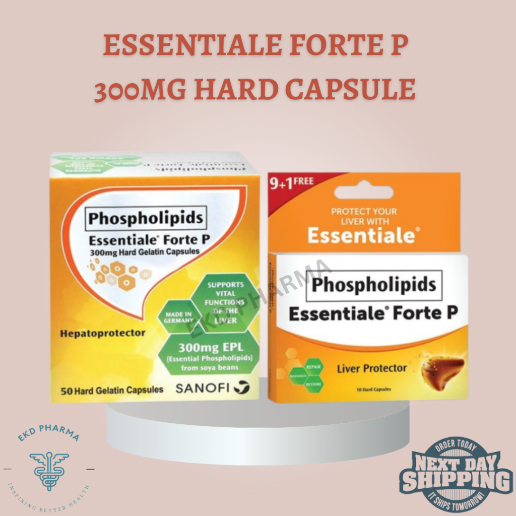 Essentiale Forte P Capsule Phospholipids l 30 & 50 caps l Expiry Date