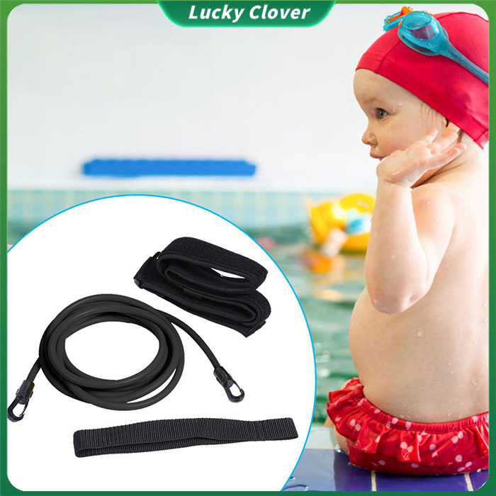 4 Meter Adjustable Swim Training Resistance Elastic Rope Band Swimming ...